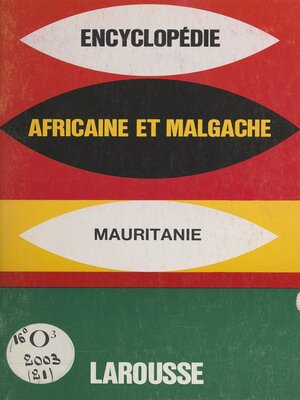 cover image of Encyclopédie africaine et malgache